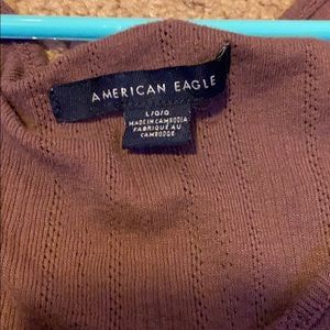 American Eagle Outfitters Tops - Dark Purple American Eagle Shirt American Eagle Outfitters Tops - Dark Purple American Eagle Shirt